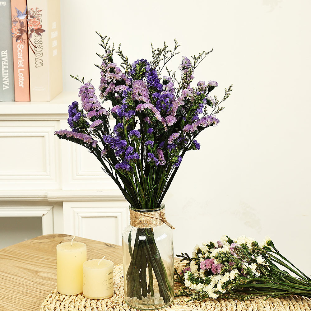 Dried Flower Bunch - 100g Natural Real Forget-me-not Flower Bouquet