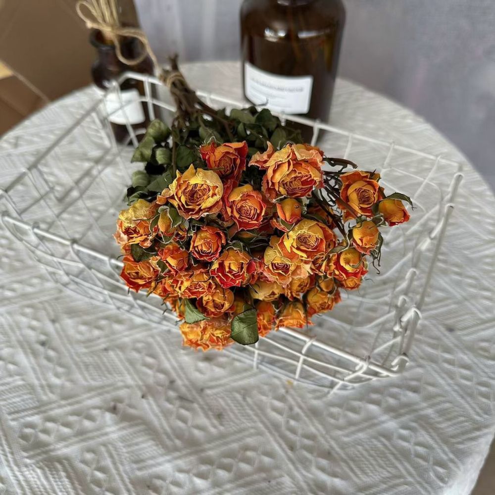 Real Preserved Roses Dried Flo - Dried Flower Bunch 评论和价格