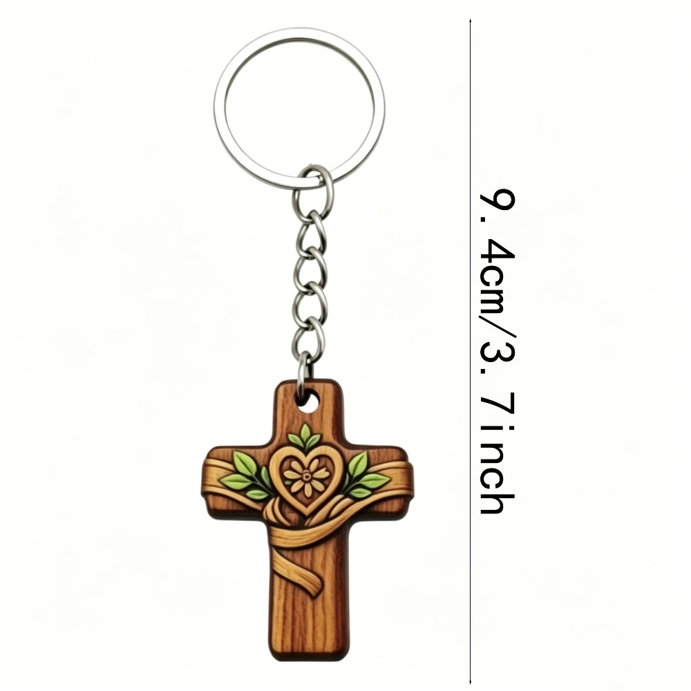 5-20Sets Wooden Cross Love Flo - Floral Tape Green 评论和价格