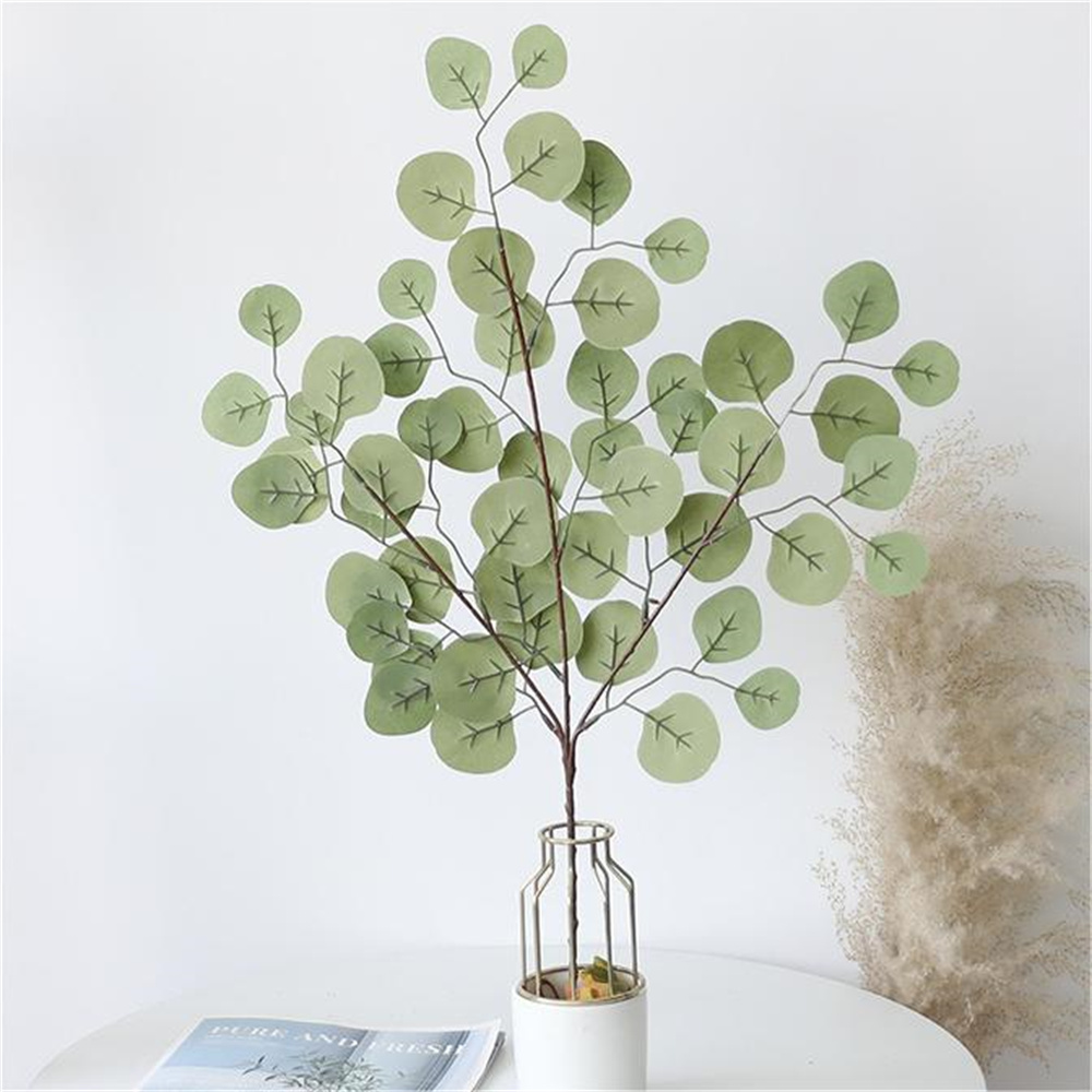 Eucalyptus Leaf Vine Artificia - Florist Supply Vases 评论和价格