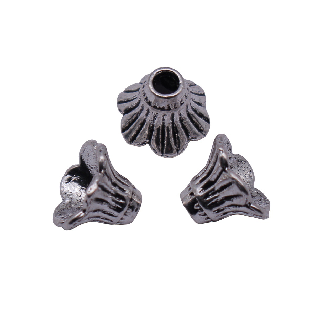 Large Flower Cap Spacer Beads  - Flower Supplies 评论和价格