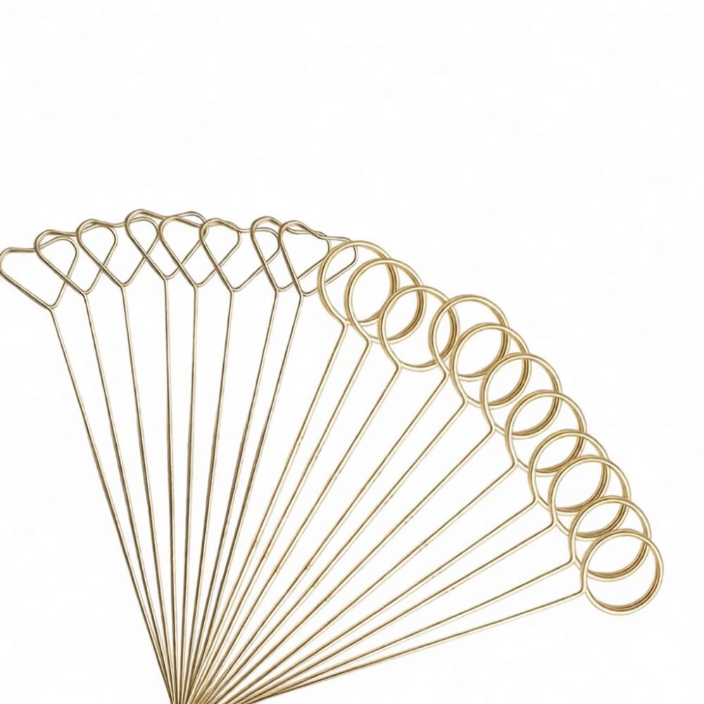 Premium Gold Metal Flower Card - Anda Florist Supply 评论和价格