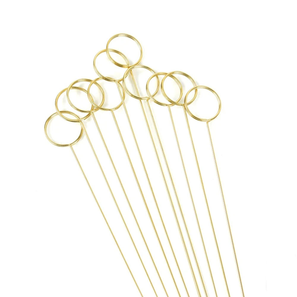 Premium Gold Metal Flower Card - Anda Florist Supply 评论和价格