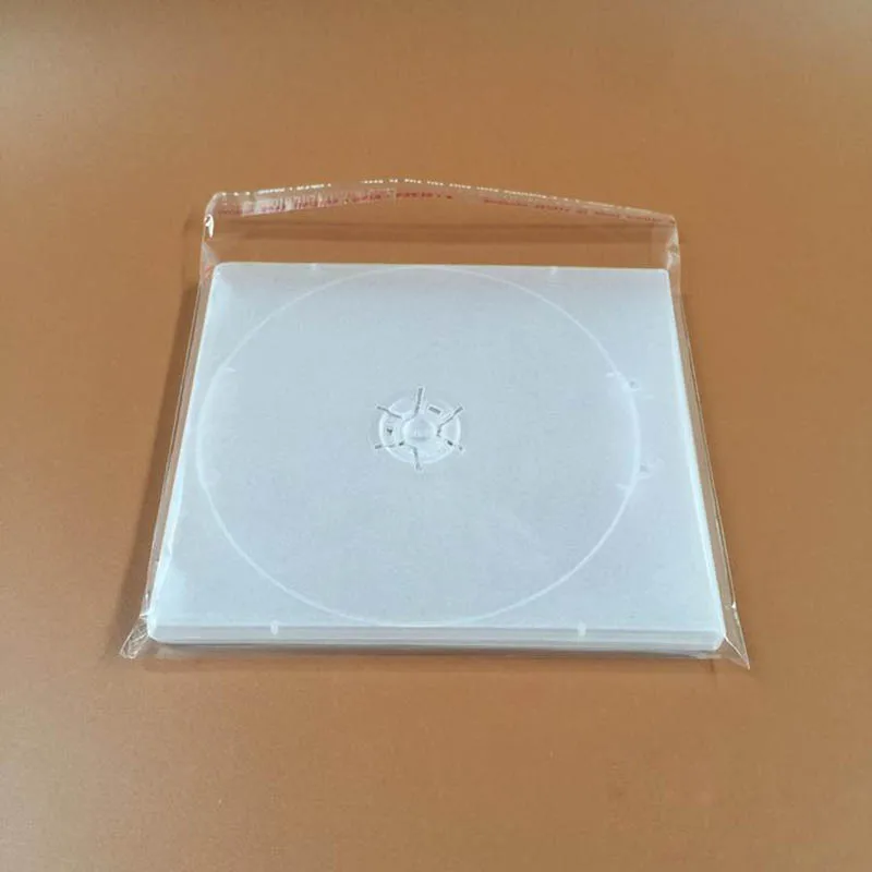 200pcs CD DVD Record Plastic B - Cellophane Wrap Clear 评论和价格